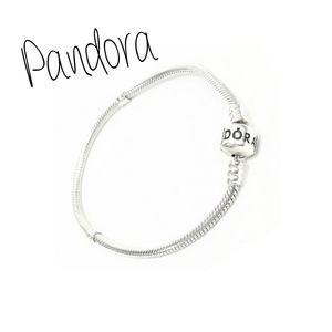 Pandora Iconic Barrel Snake Charm Bracelet S925